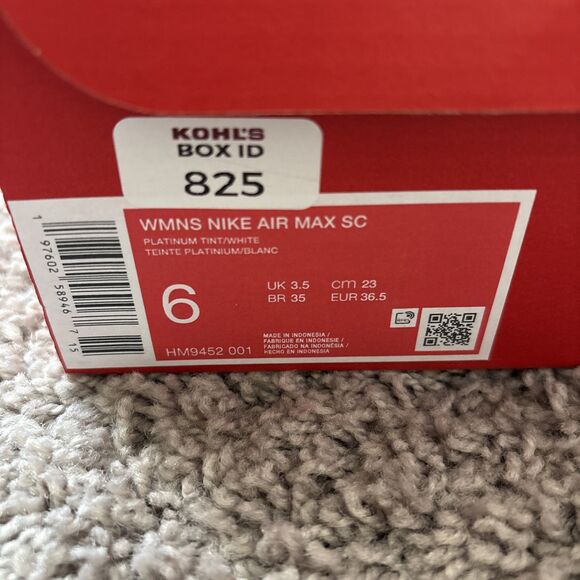 Nike Air Max SC Athletic Casual Shoes HM9452-001 Women’s Size 6 New White Pink - Picture 2 of 7